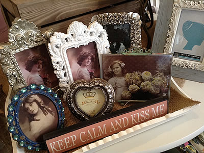 Shabby chic picture frames - Lymington New Forest Hampshire