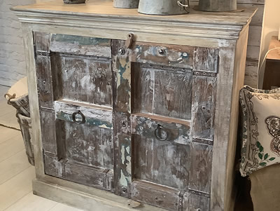 Painted cabinet - Lymington New Forest Hampshire